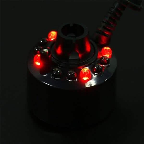 Ultrasonic Humidifier Mist Maker Fogger with 12 LED Wellness - DailySale