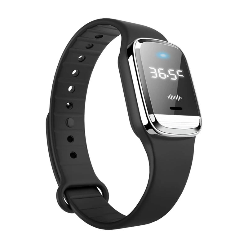 Ultrasonic Mosquito Repellent Watch Pest Control Black - DailySale