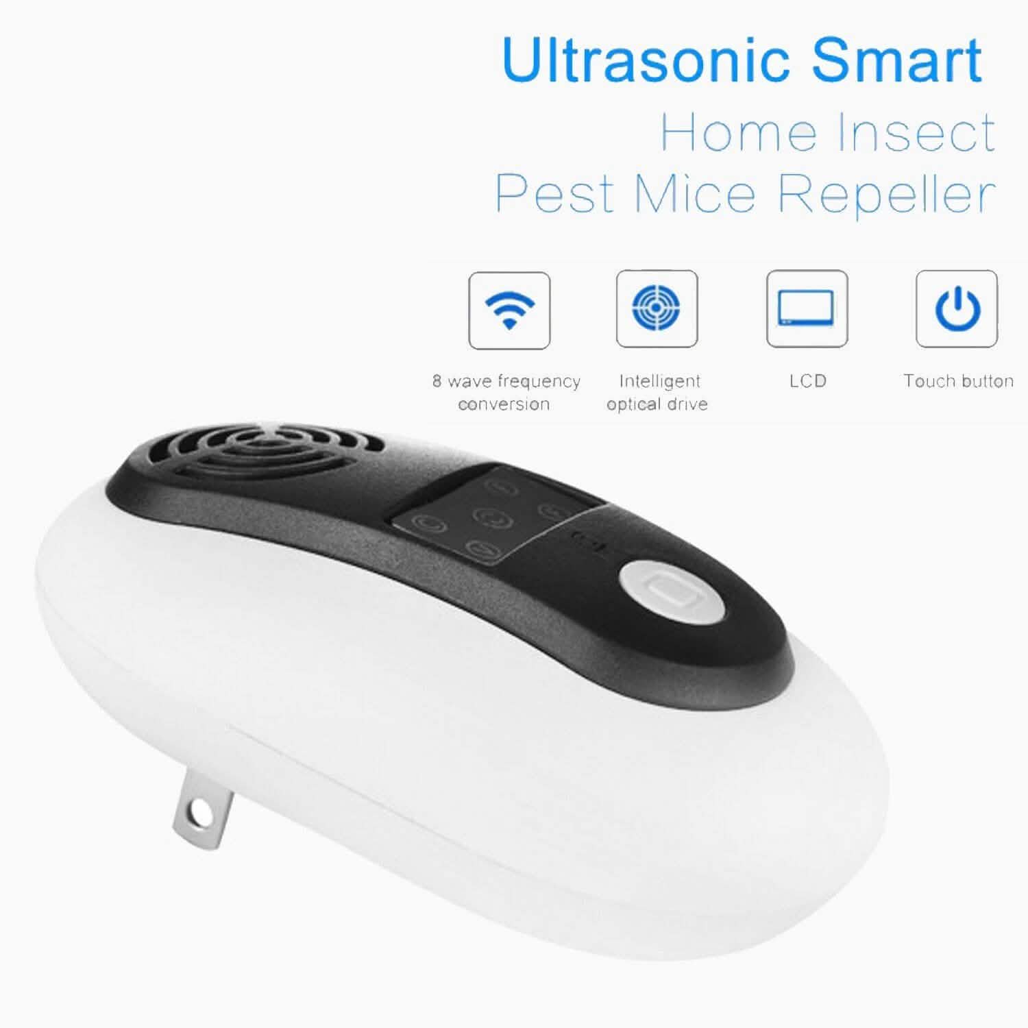 Ultrasonic Pest Control Noiseless Plug In Repellent Pest Control - DailySale