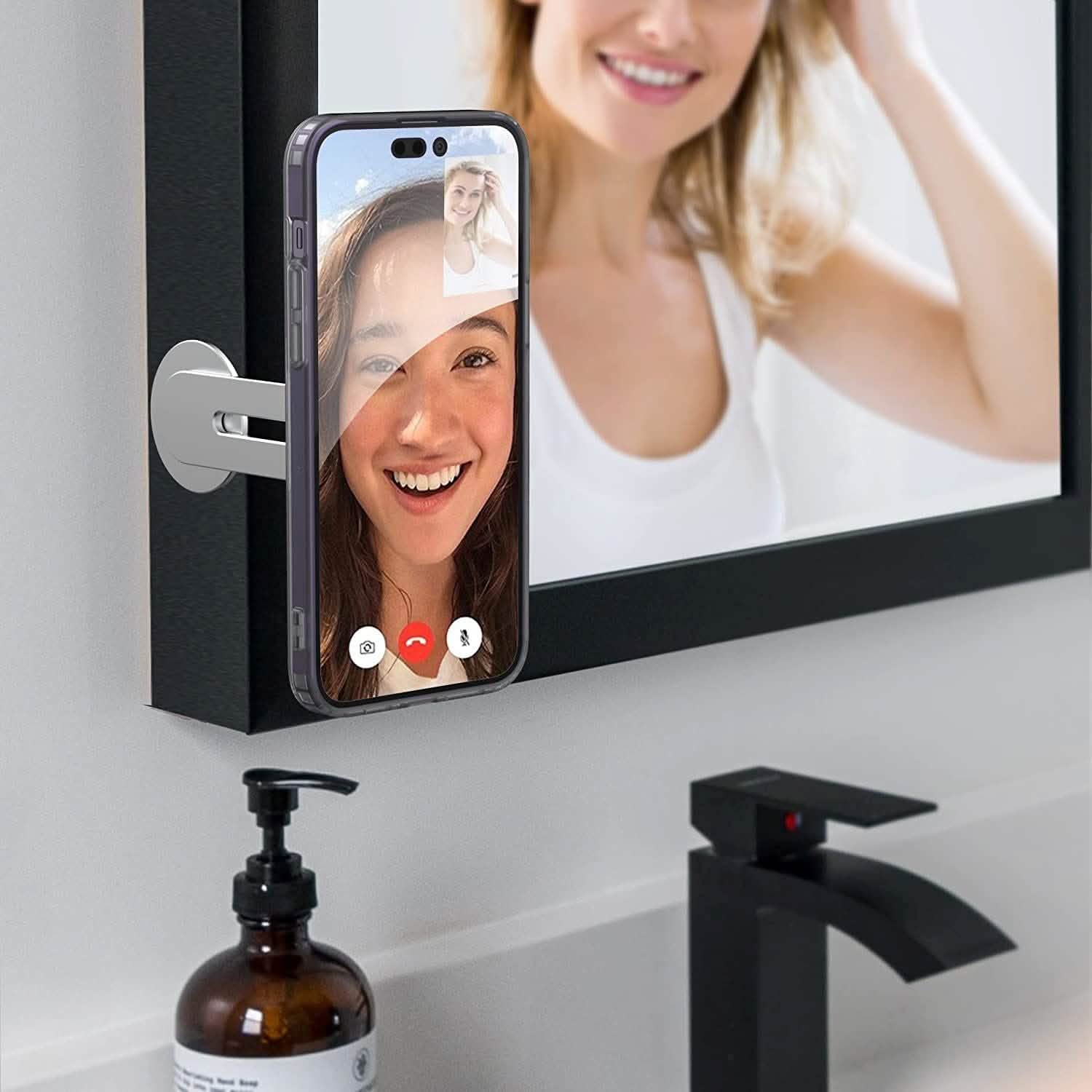 Under Mount Magnetic Phone Holder - Compatible with MagSafe Mobile Accessories - DailySale