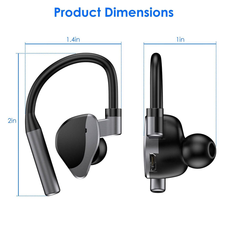Unilateral Wireless Earpiece Mobile Accessories - DailySale
