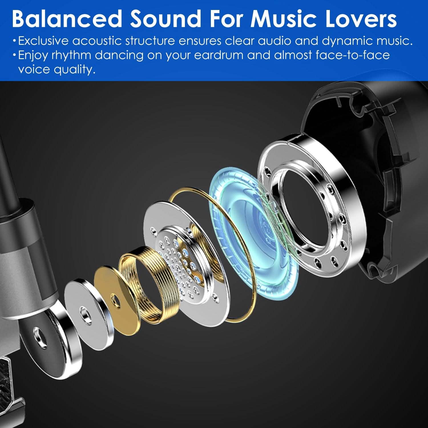 Unilateral Wireless Earpiece Mobile Accessories - DailySale