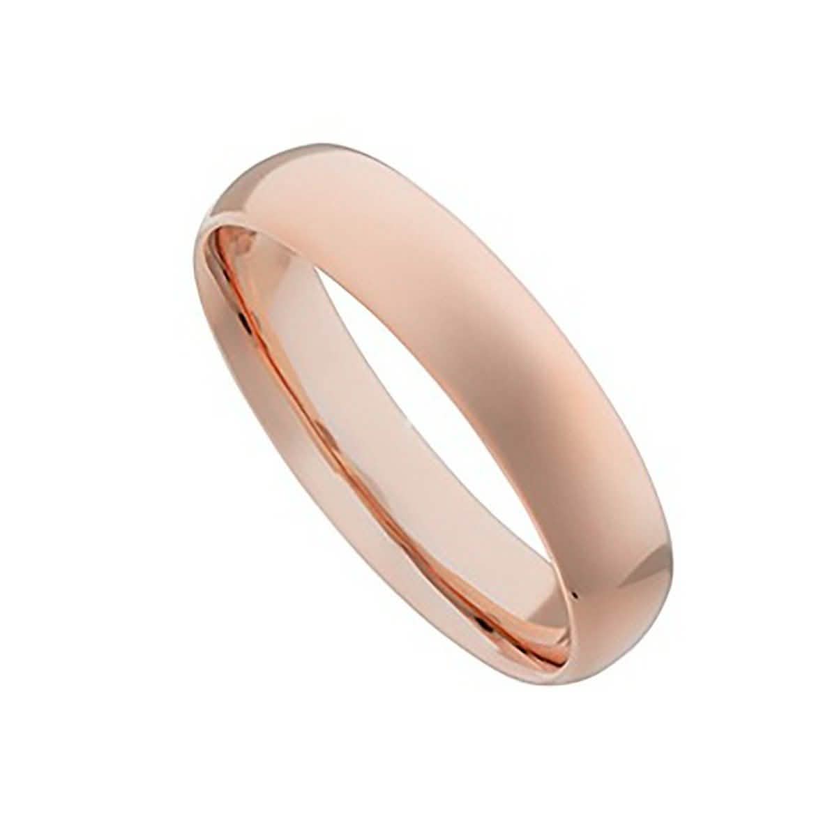 Unisex 316L Stainless Steel Ring - Assorted Colors and Sizes Men's Apparel 6 Rose Gold - DailySale