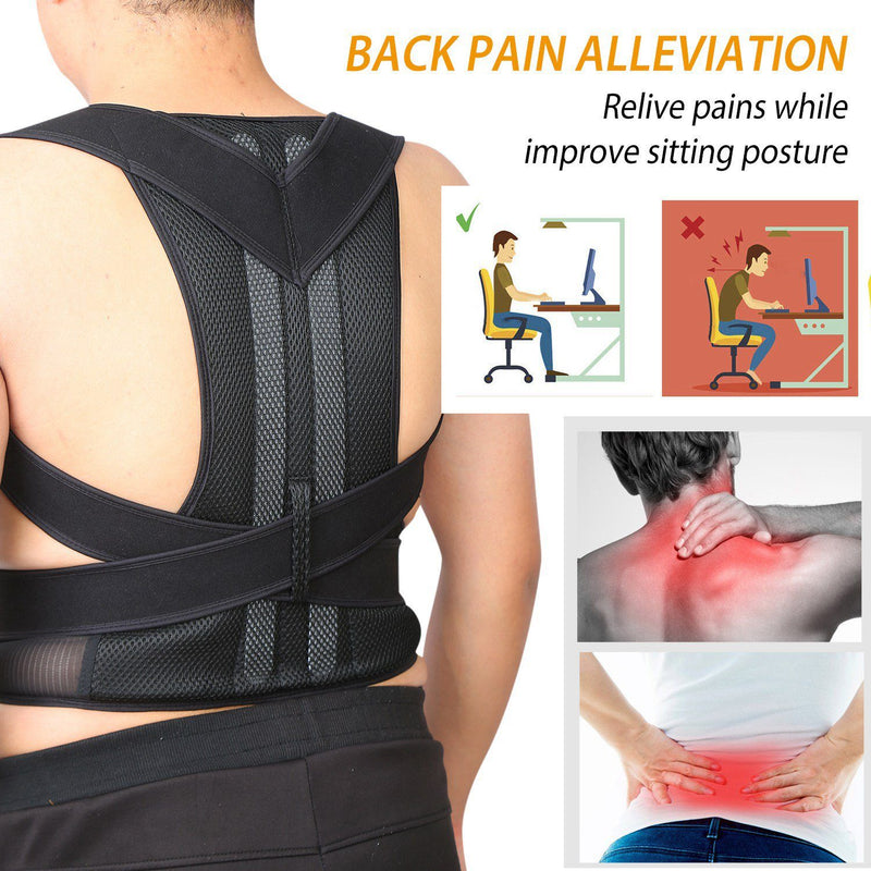 Unisex Back Posture Corrector Wellness - DailySale
