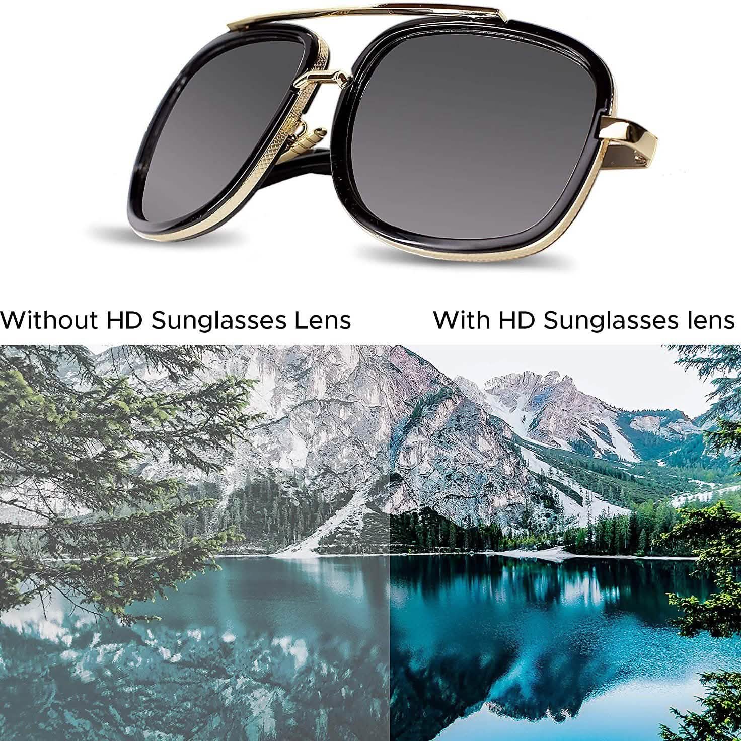 Unisex Big Frame HD Sunglasses Sports & Outdoors - DailySale