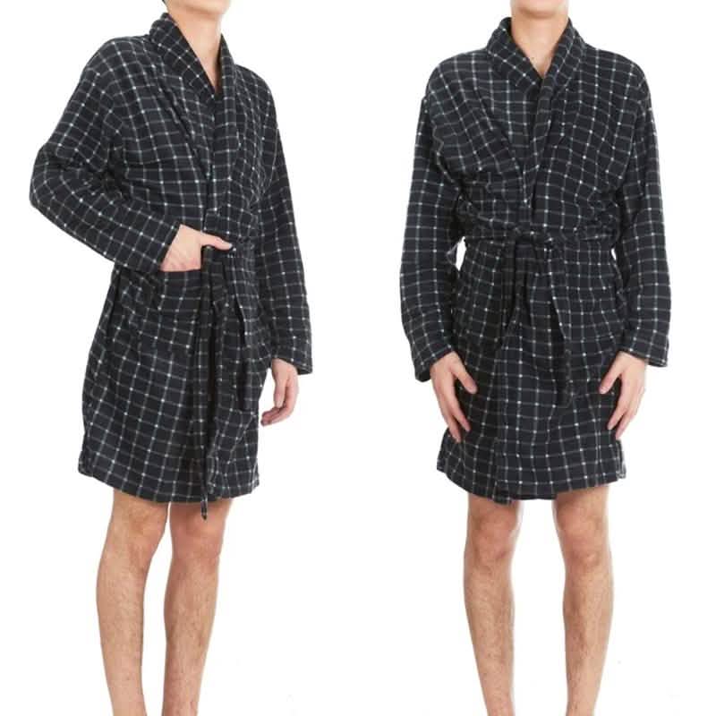Unisex Fleece Robe with Pockets - Assorted Colors Women's Apparel Black - DailySale