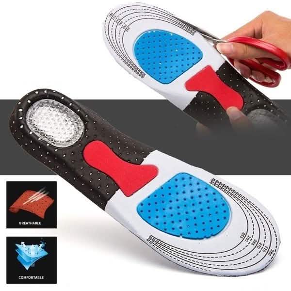 Unisex Gel Shoe Insoles Wellness & Fitness - DailySale