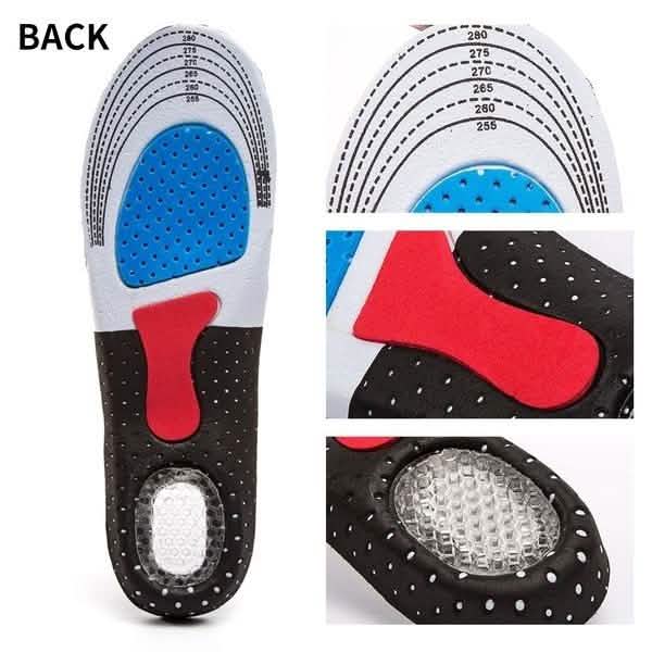 Unisex Gel Shoe Insoles Wellness & Fitness - DailySale