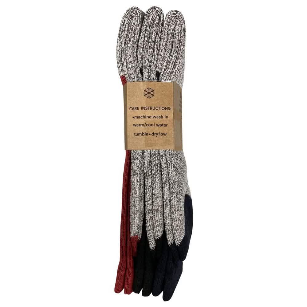 Unisex Insulated Thermal Cotton Cold Weather Crew Socks Women's Apparel - DailySale