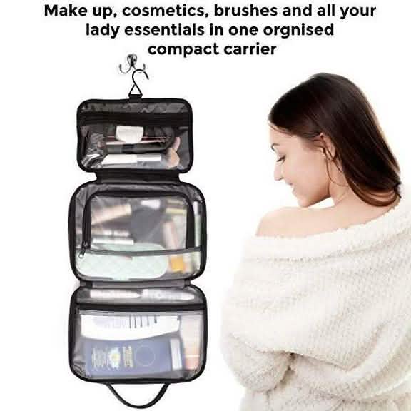 Unisex Waterproof, Foldable Travel Toiletry Bag Beauty & Personal Care - DailySale