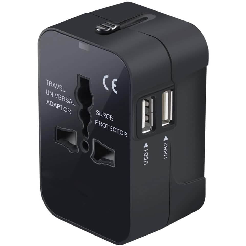 Universal All in One Worldwide Travel Adapter Mobile Accessories - DailySale