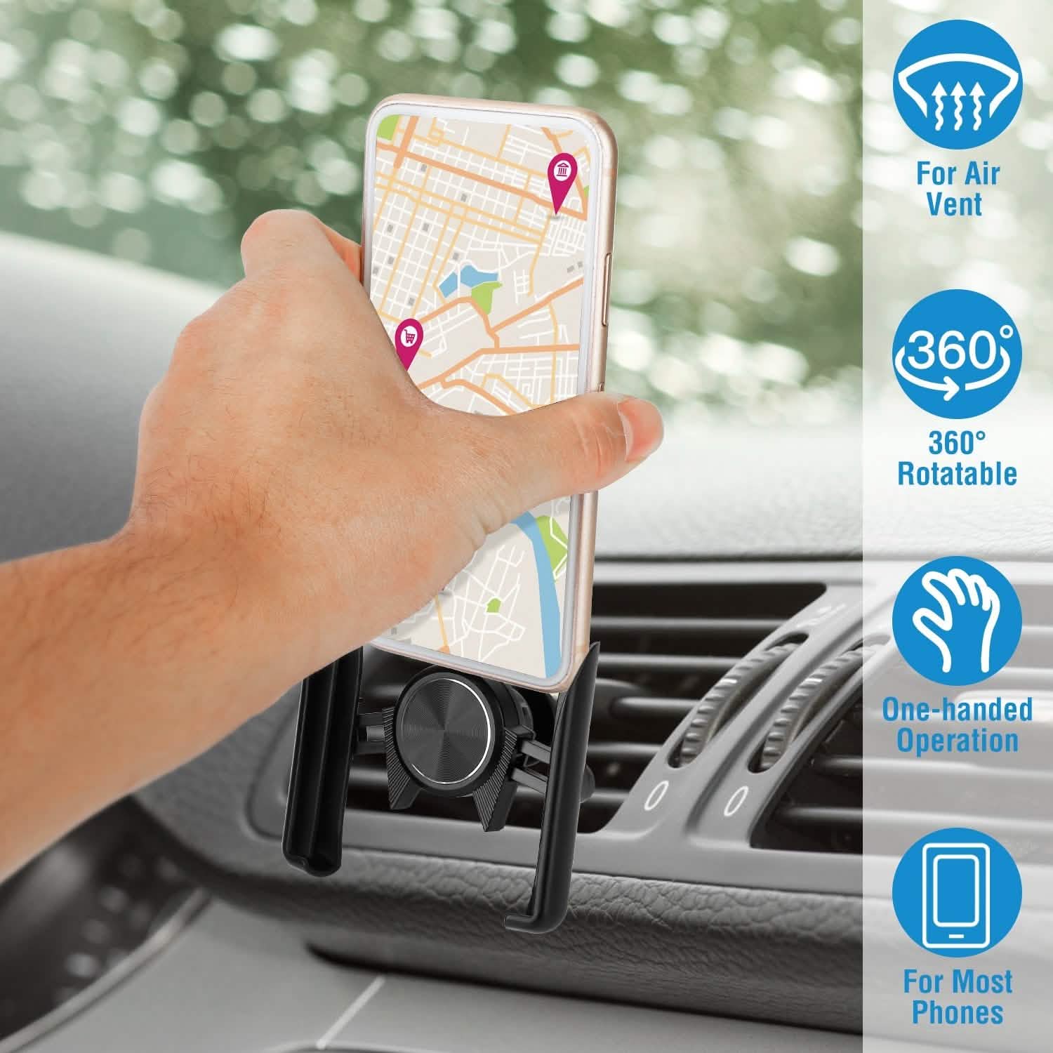 Universal Car Air Vent Phone Mount Automotive - DailySale