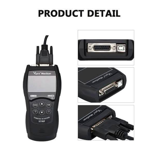Universal Car Fault Reader Code Scanner Diagnostic Tool OBD 2 SCAN Reset Tool Automotive - DailySale