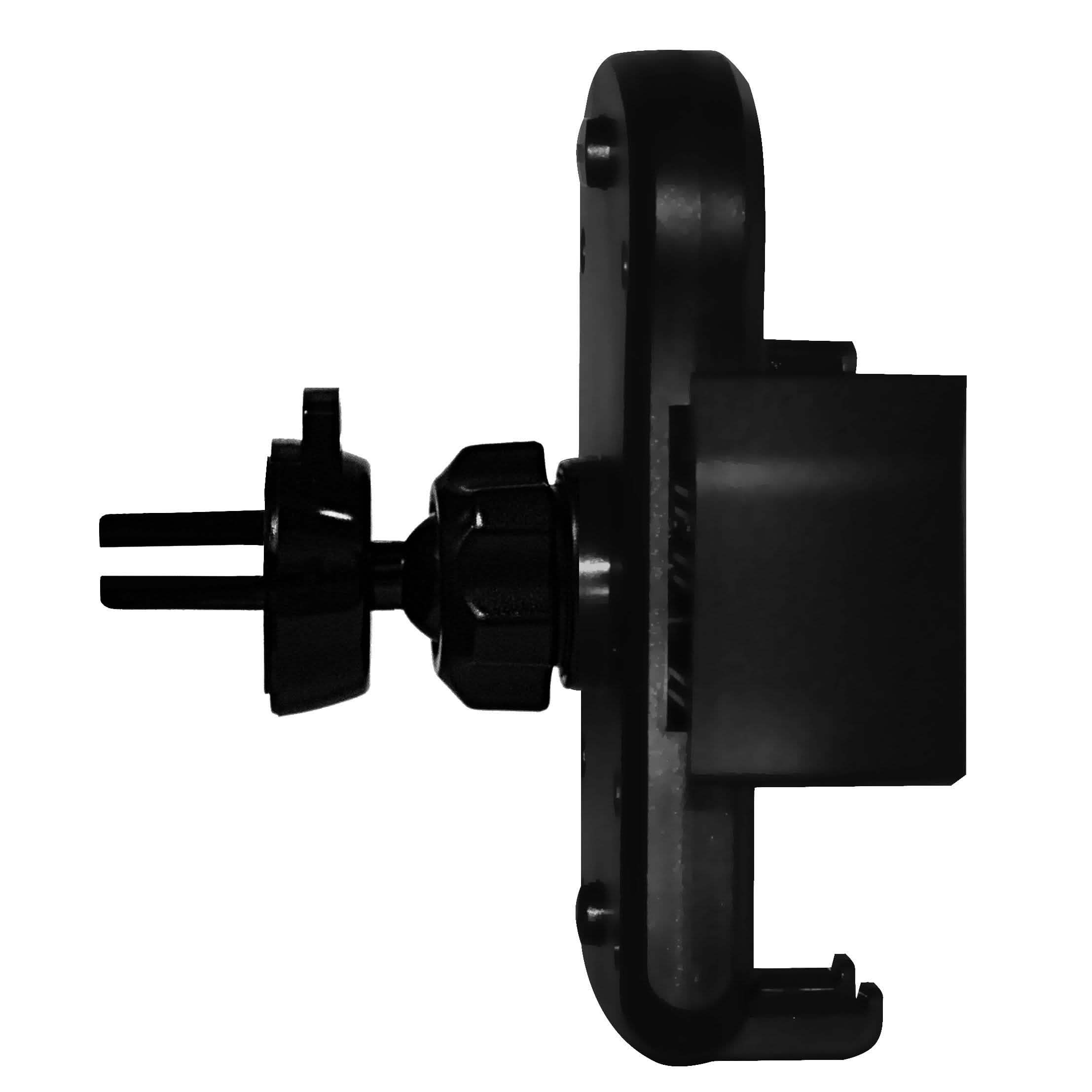 Universal Cradle Airvent Mount with Leather Accent Automotive - DailySale