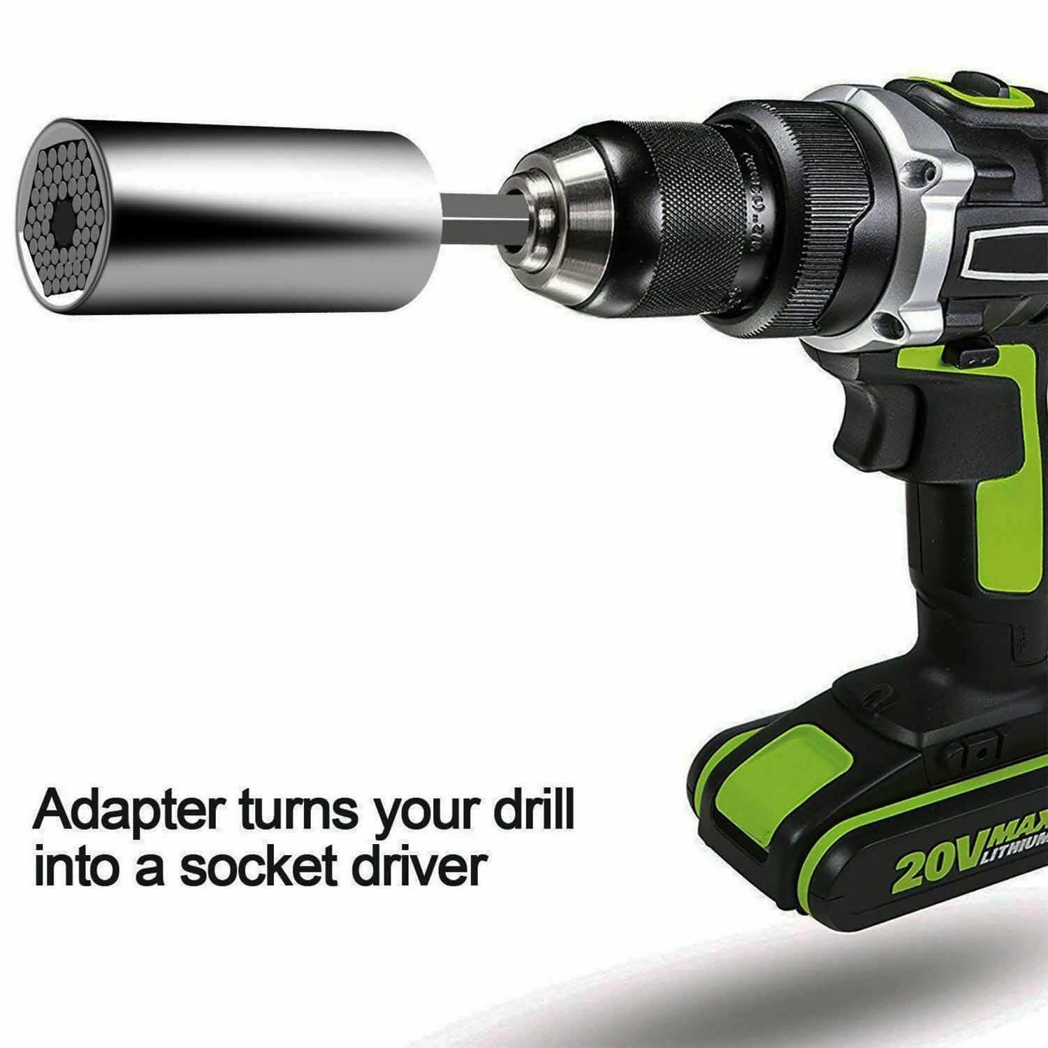 Universal Drill Socket Gadget Adapter Set Home Improvement - DailySale