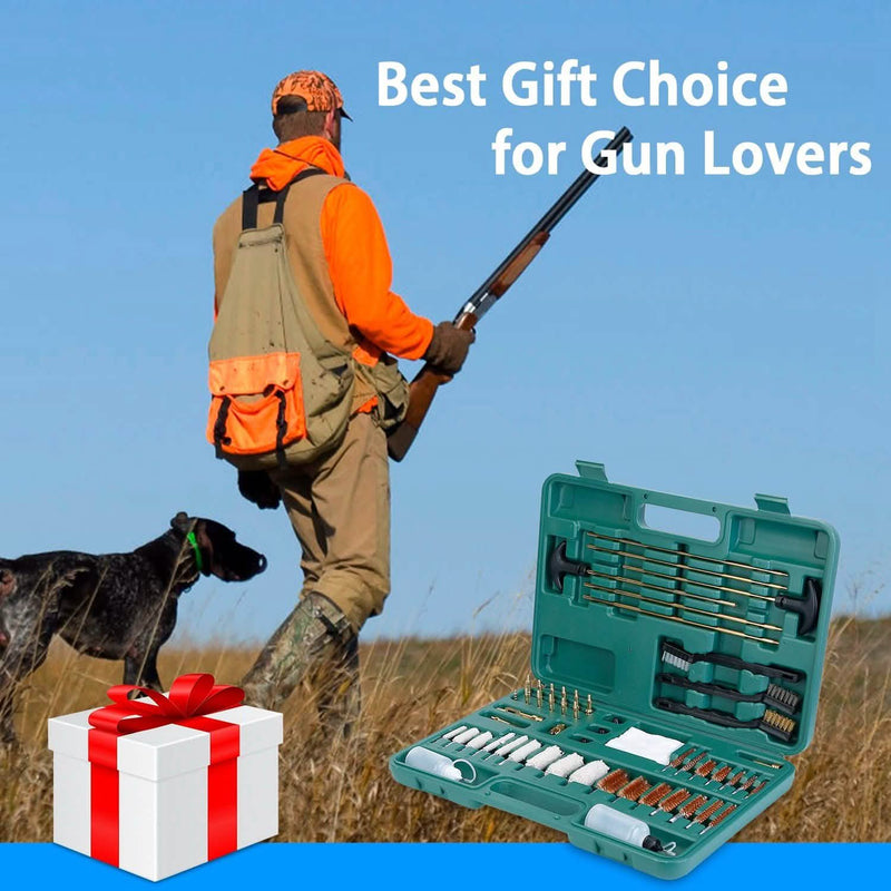Universal Gun Cleaning Kit with Carrying Case Tactical - DailySale