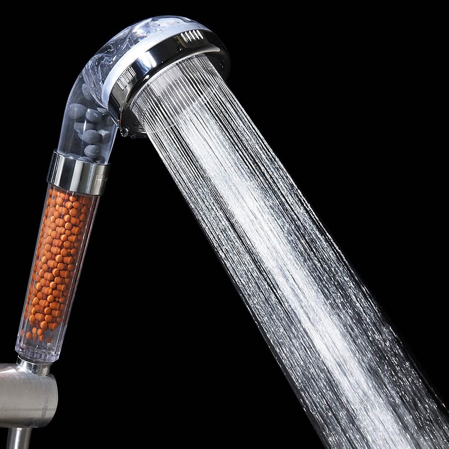 Universal High Pressure Water Filter Showerhead Ionic Handheld Filtration Spa Wellness & Fitness - DailySale