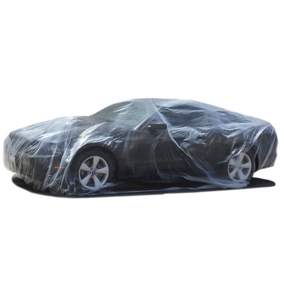 Universal Plastic Car Cover Automotive - DailySale