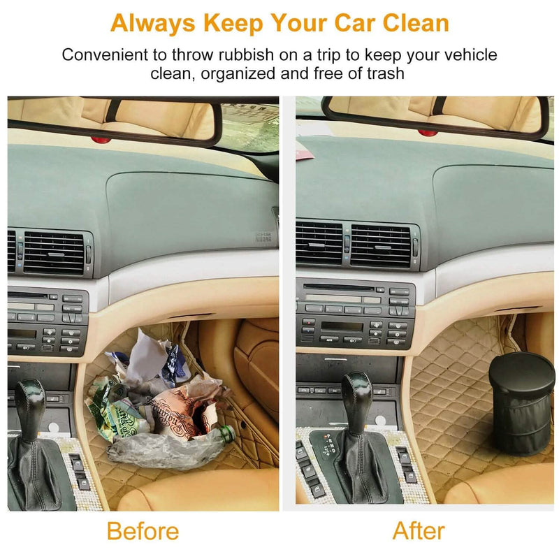 Universal Portable Car Trash Can Automotive - DailySale