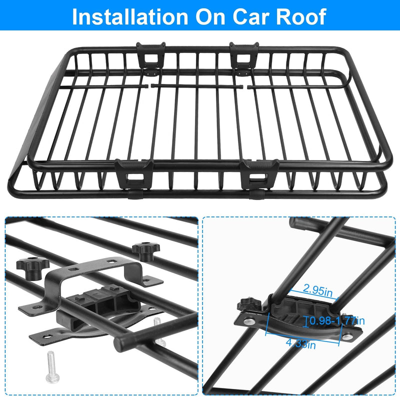 Universal Roof Rack Car Luggage Holder Automotive - DailySale