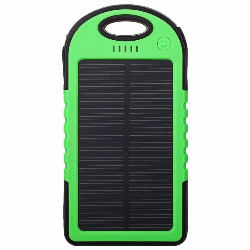 Universal Waterproof Solar Charger Phones & Accessories Green 1 Pack - DailySale
