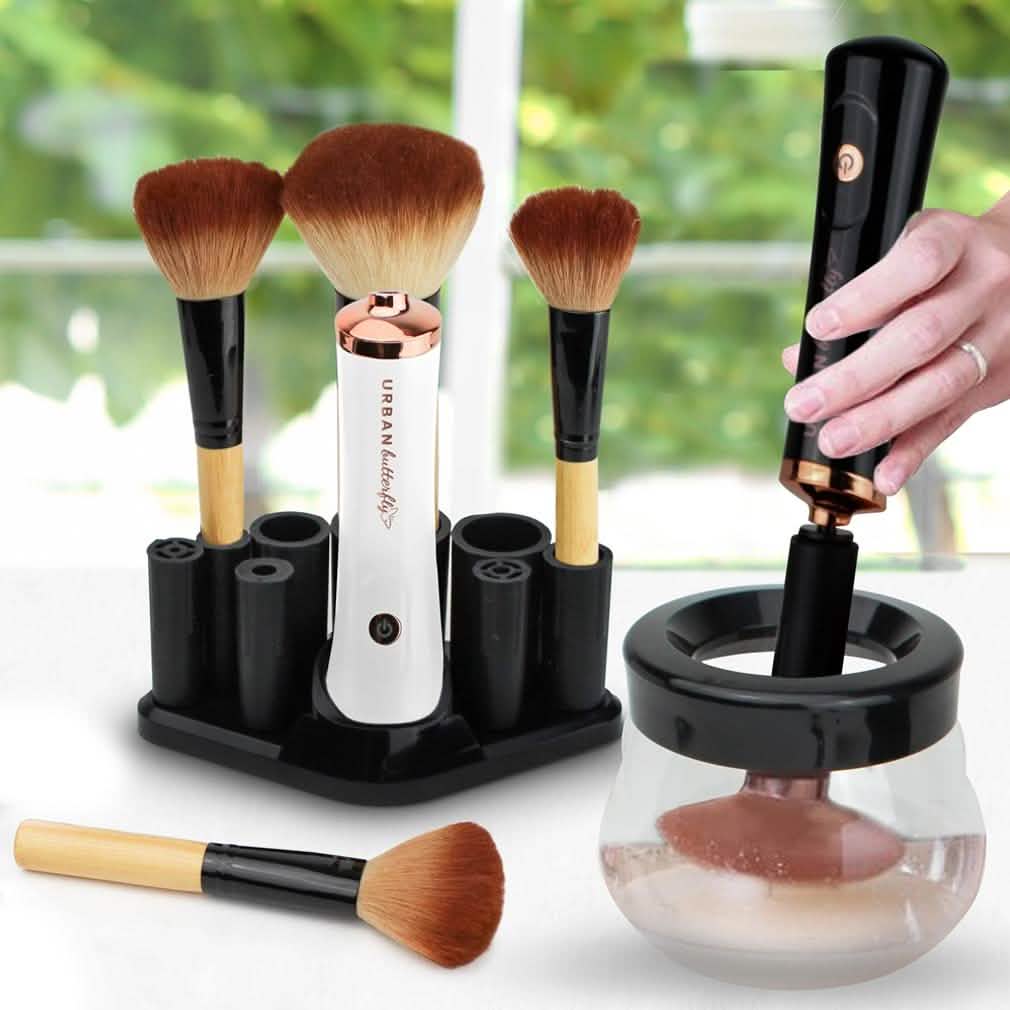 Urban Butterfly Electric Make-Up Brush Cleaner Beauty & Personal Care - DailySale