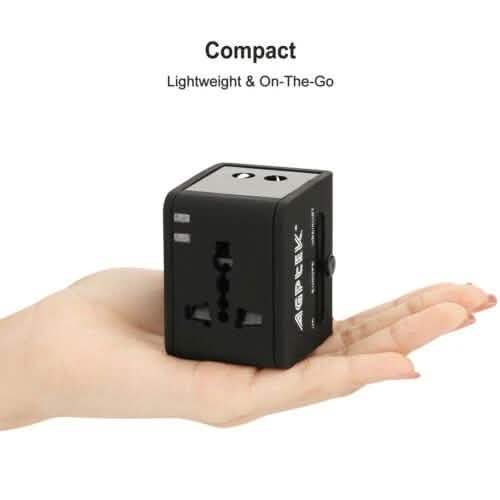 US EU UK AU Travel Universal Adapter USB Charger Type-C AC Wall Plug Converter Mobile Accessories - DailySale