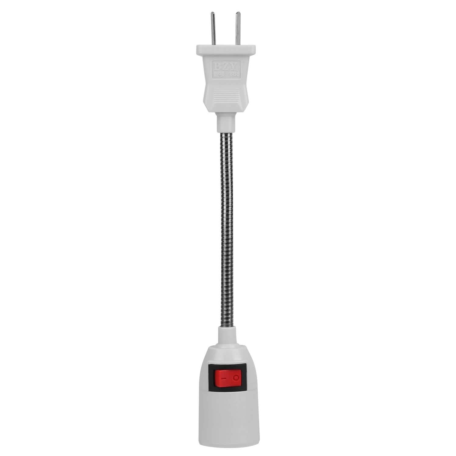 US Plug Extension Light Socket with On/Off Switch Batteries & Power Accessories - DailySale