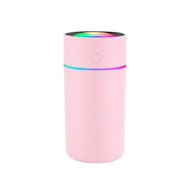 USB Colorful Aromatherapy Humidifier Wellness Pink - DailySale
