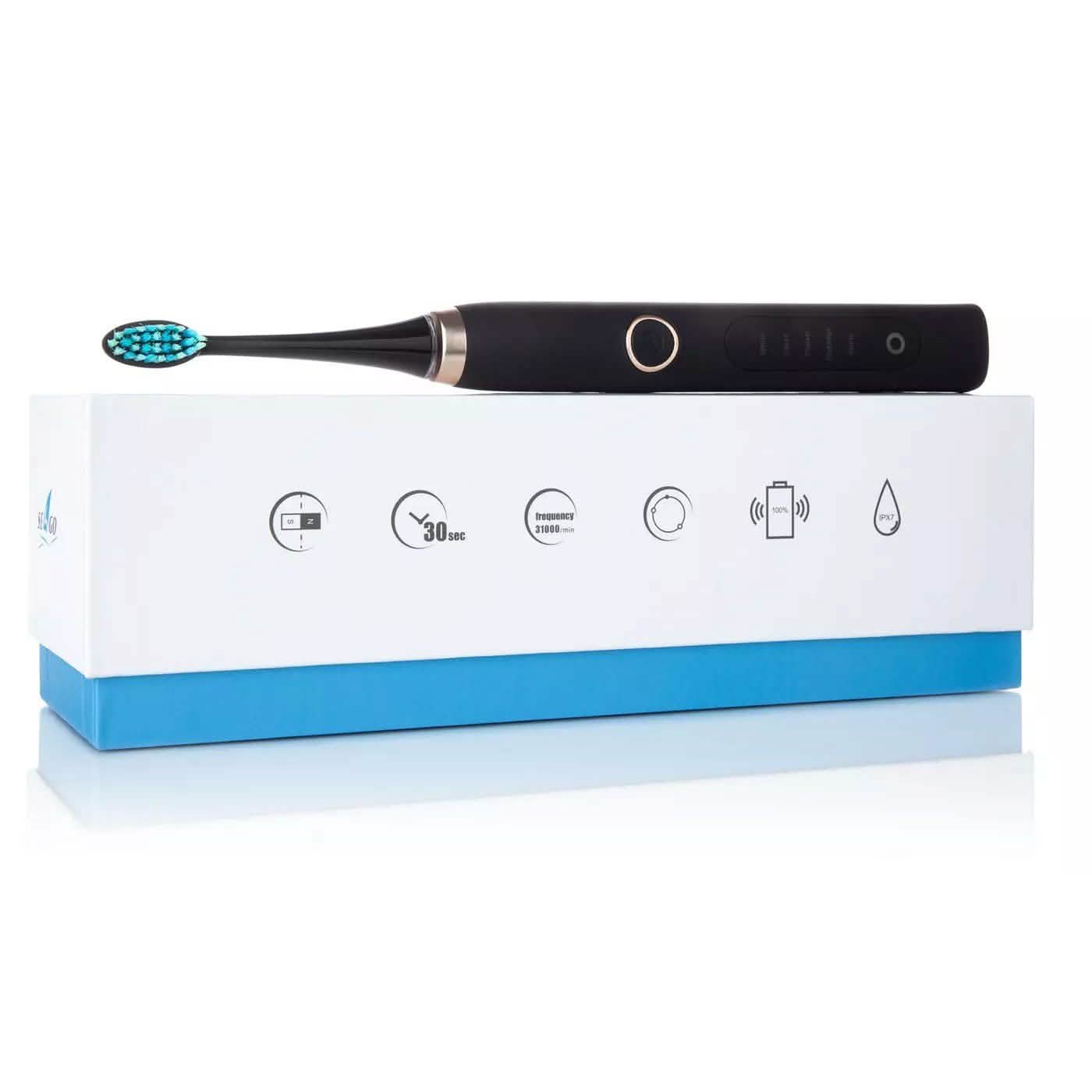 USB Electric Toothbrush with 4 Replacement Heads Beauty & Personal Care - DailySale