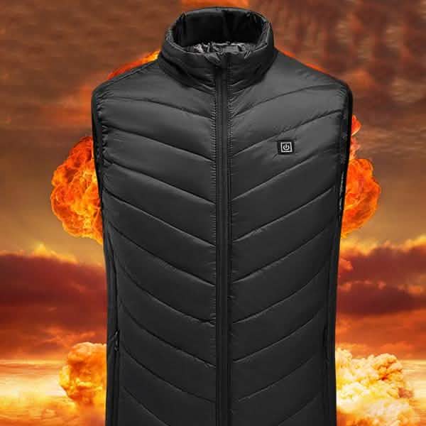USB Mens Electric Heating Vest Men's Clothing - DailySale