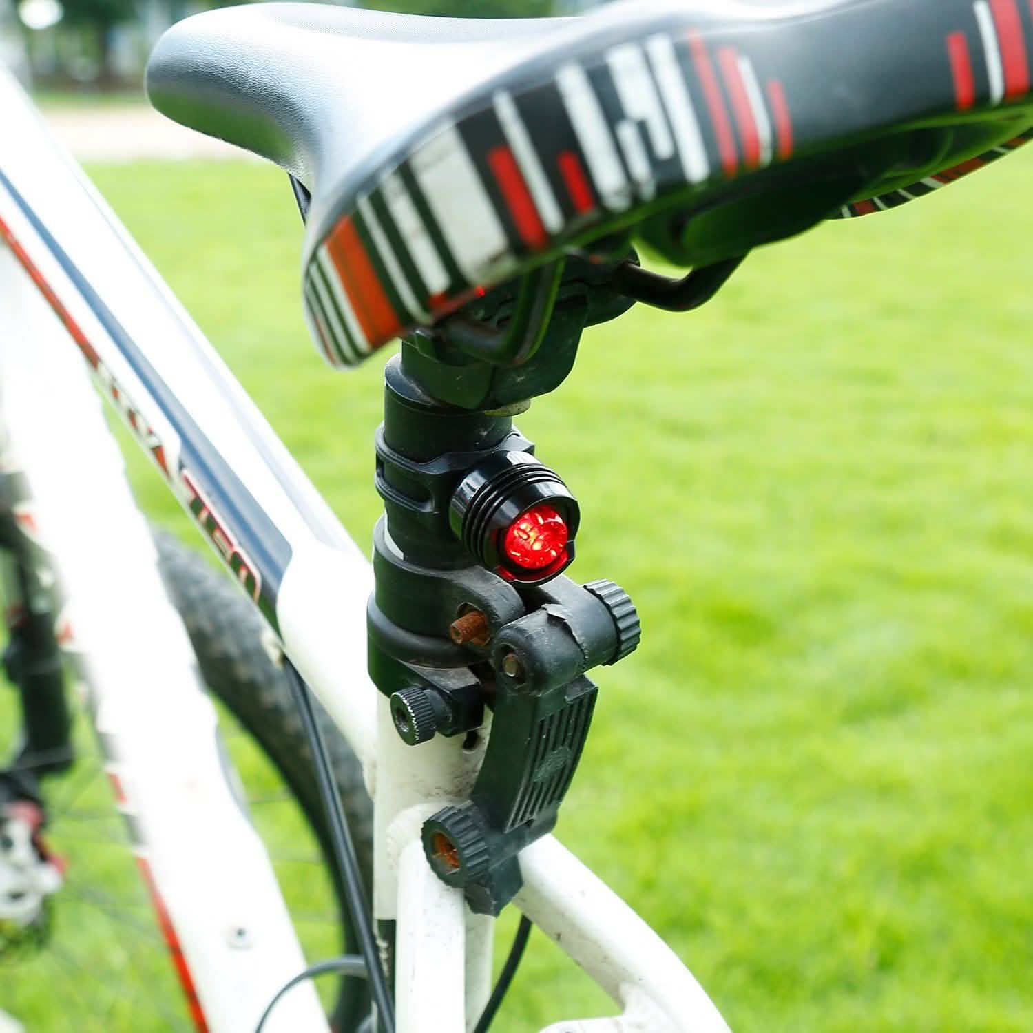 USB Rechargeable Bike Light Set with Speedometer and Odometer Sports & Outdoors - DailySale