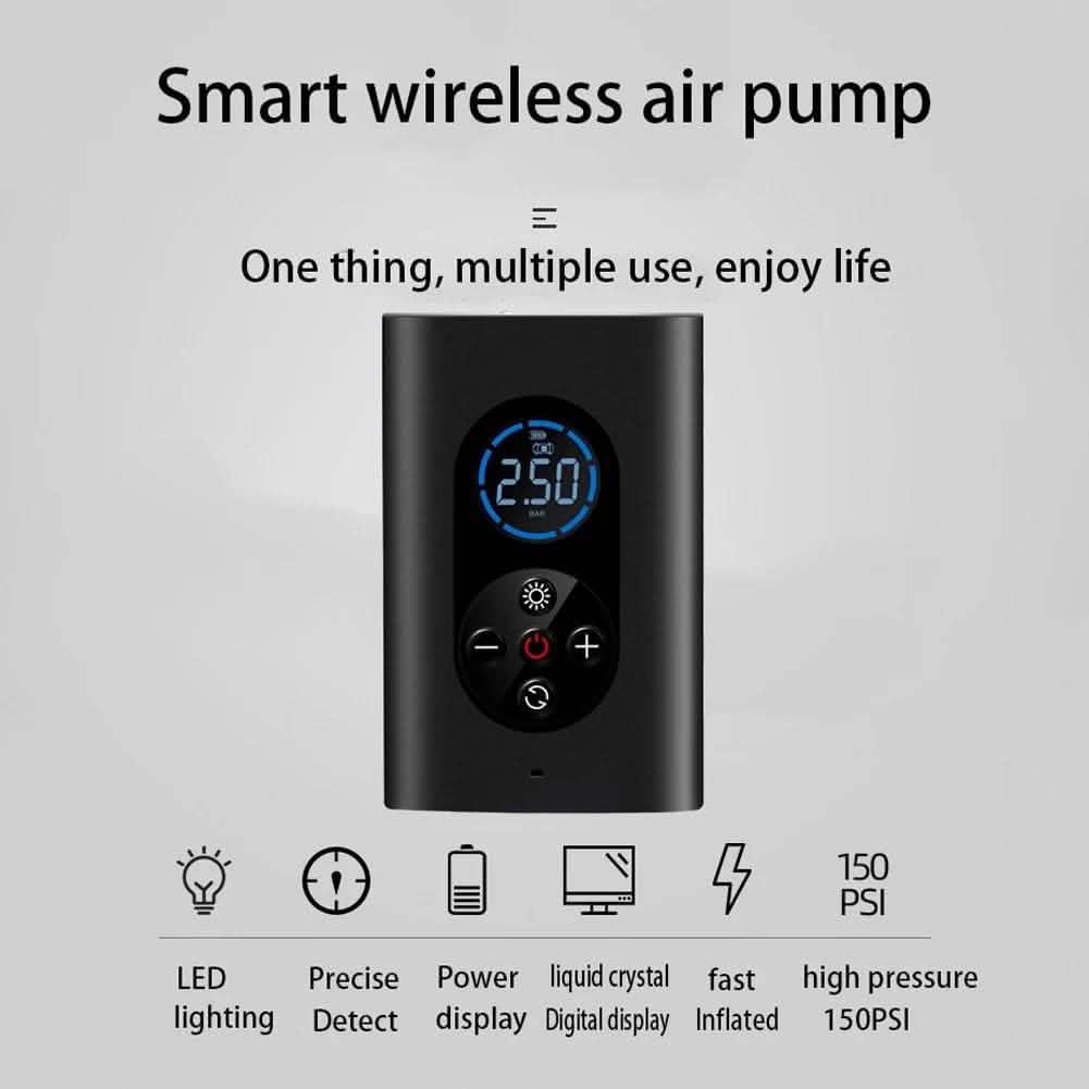 USB Rechargeable Intelligent Air Pump Car Portable Automotive - DailySale