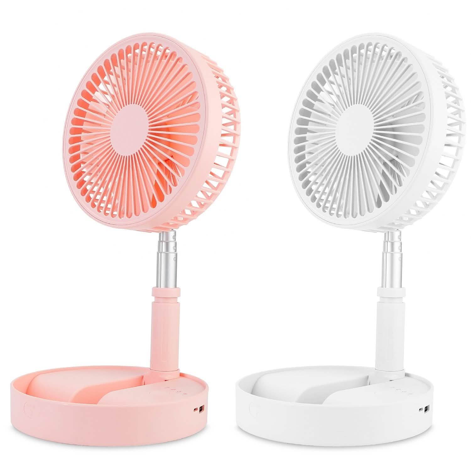 USB Rechargeable Portable Folding Desk Table Fan Sports & Outdoors - DailySale