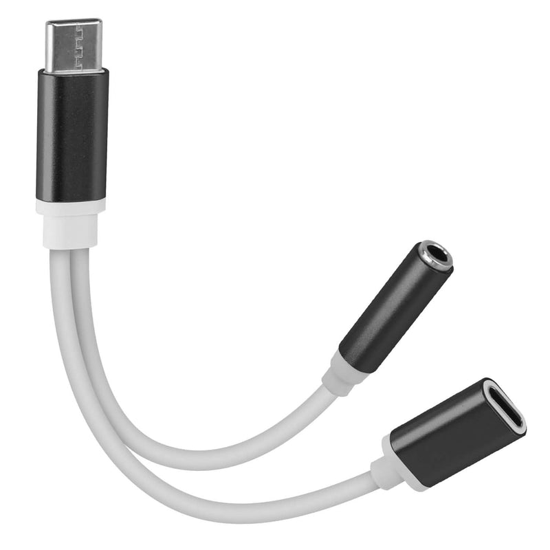 USB Type C to 3.5MM Aux Audio Charging Adapter Mobile Accessories - DailySale