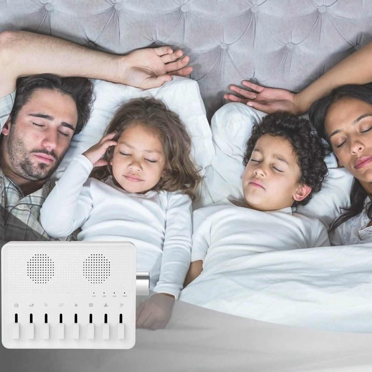 USB White Noise Maker Machine Sleep Therapy Wellness & Fitness - DailySale