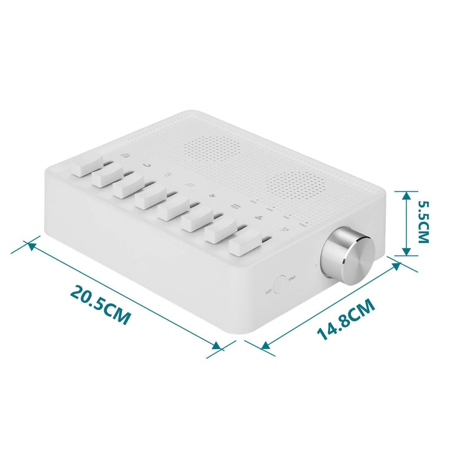 USB White Noise Maker Machine Sleep Therapy Wellness & Fitness - DailySale