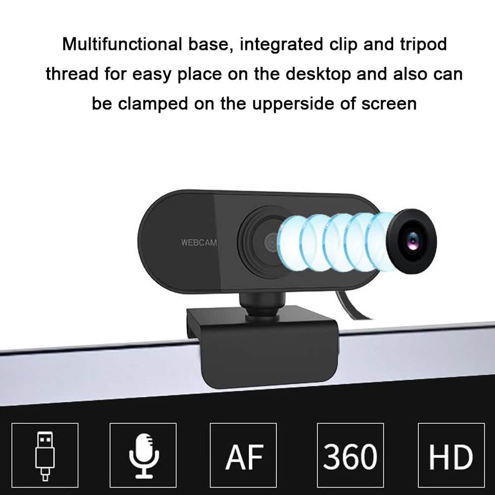 USB2.0 1080P FHD Webcam Computer Accessories - DailySale