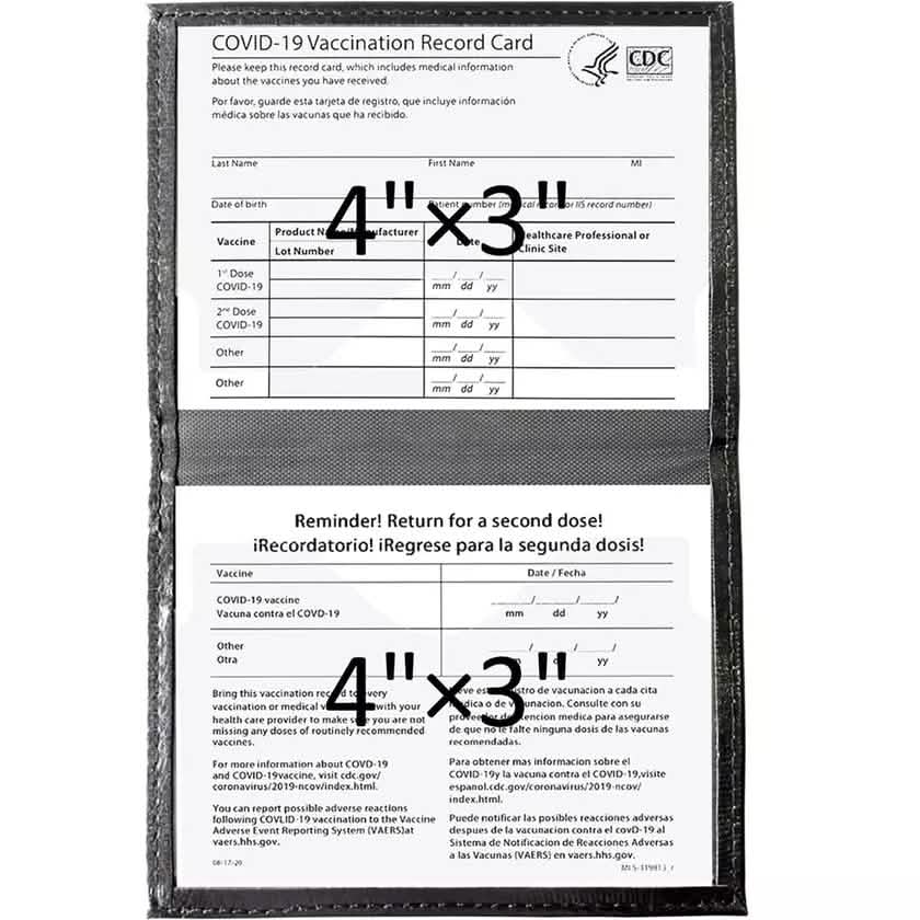 Vaccine Card Holder Vaccination Passport Holder Bags & Travel - DailySale