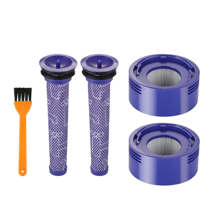 Vacuum Replacement Post Pre Motor HEPA Filters Kit Household Appliances - DailySale
