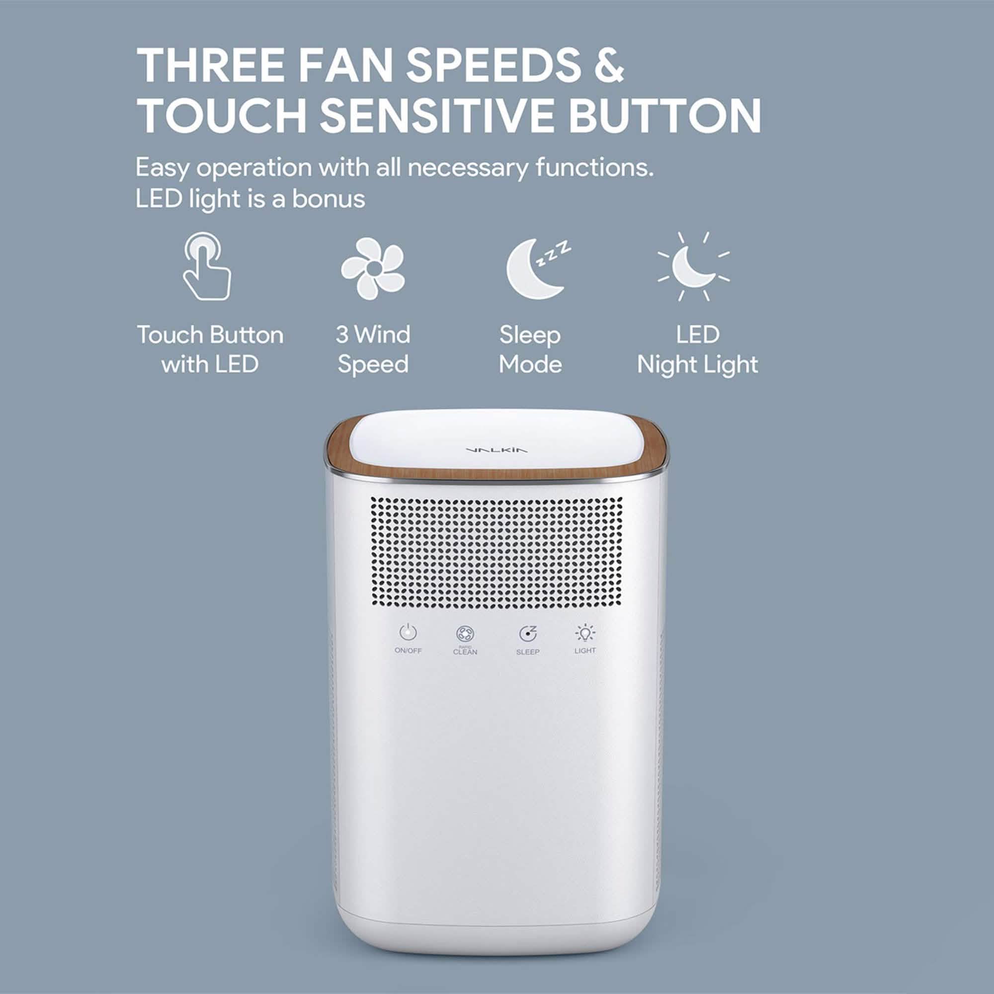 VALKIA Air Purifier CARB Certified Devices Wellness - DailySale