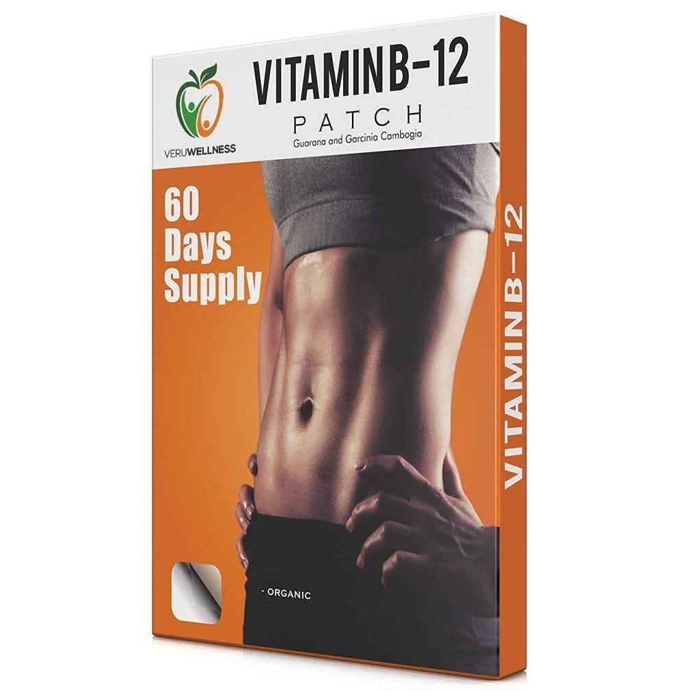 Veru Wellness Vitamin B12 Patch for Energy Boost Wellness & Fitness - DailySale