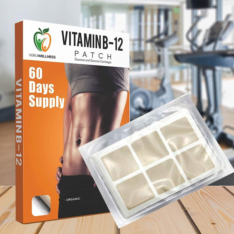Veru Wellness Vitamin B12 Patch for Energy Boost Wellness & Fitness - DailySale