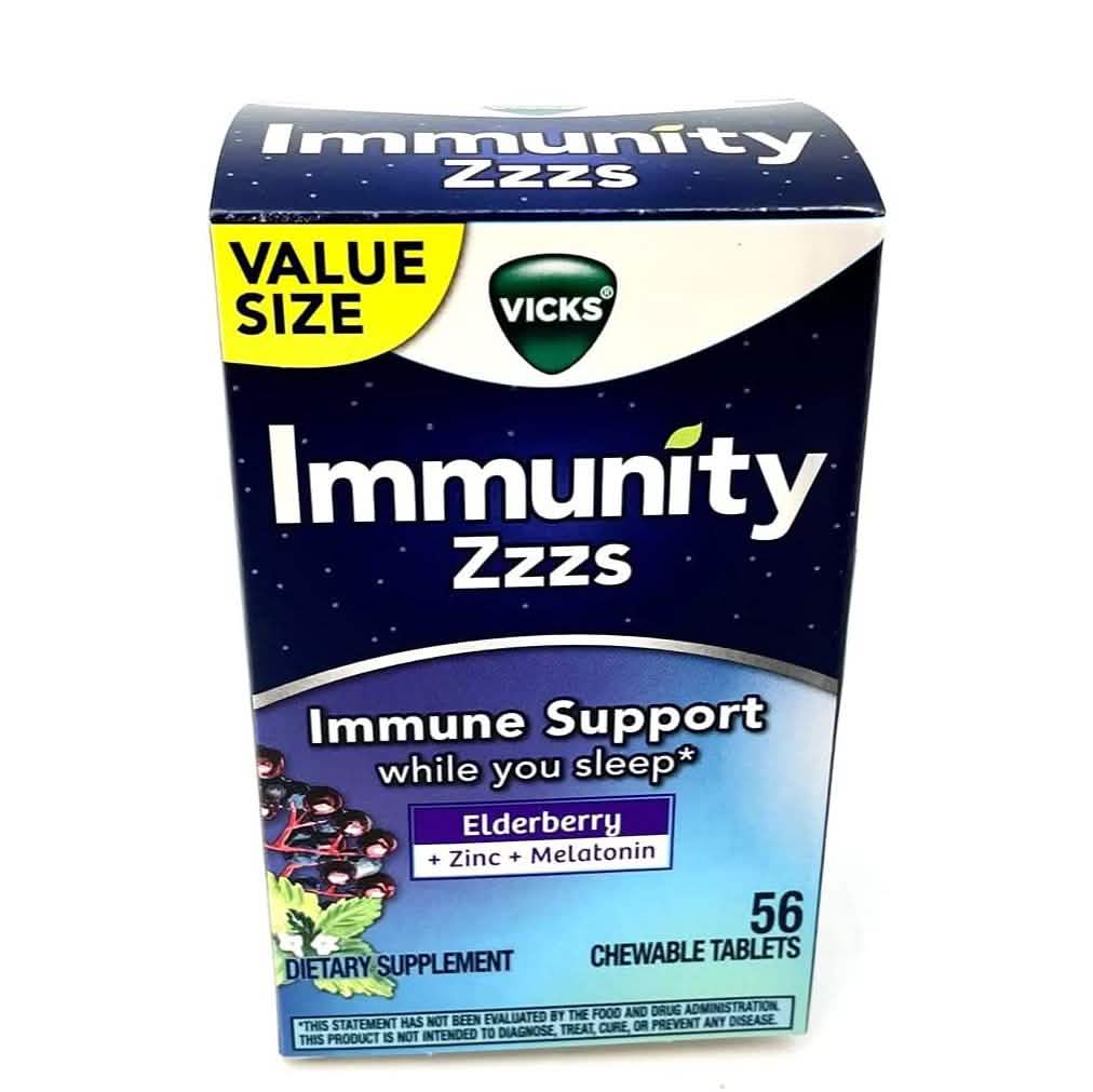Vicks Immunity Zzzs Immune Support While You Sleep Wellness - DailySale