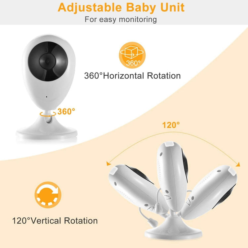 Video Baby with Digital Camera Infrared Night Viion Baby - DailySale