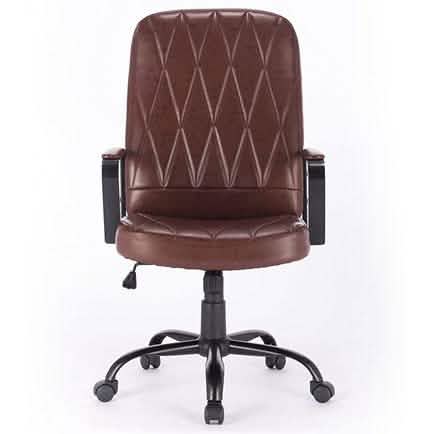 VinMax Office PU Leather Office Chairs – Brown Everything Else - DailySale