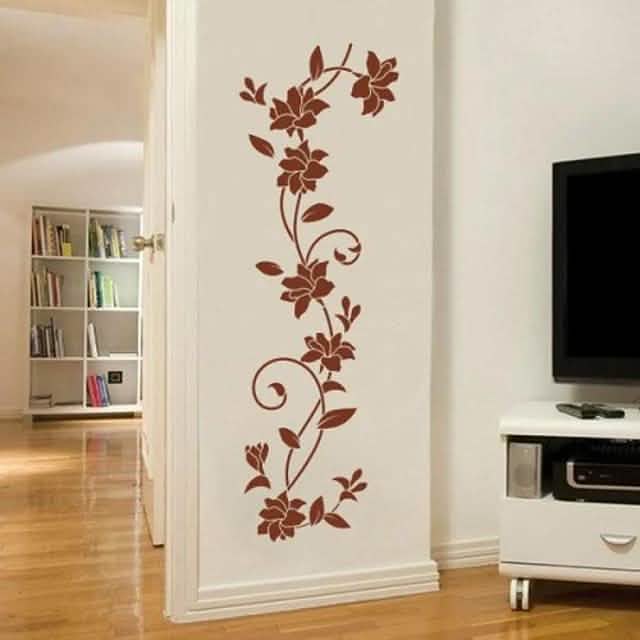 Vinyl Home Decoration Wall Sticker Furniture & Decor Coffee - DailySale
