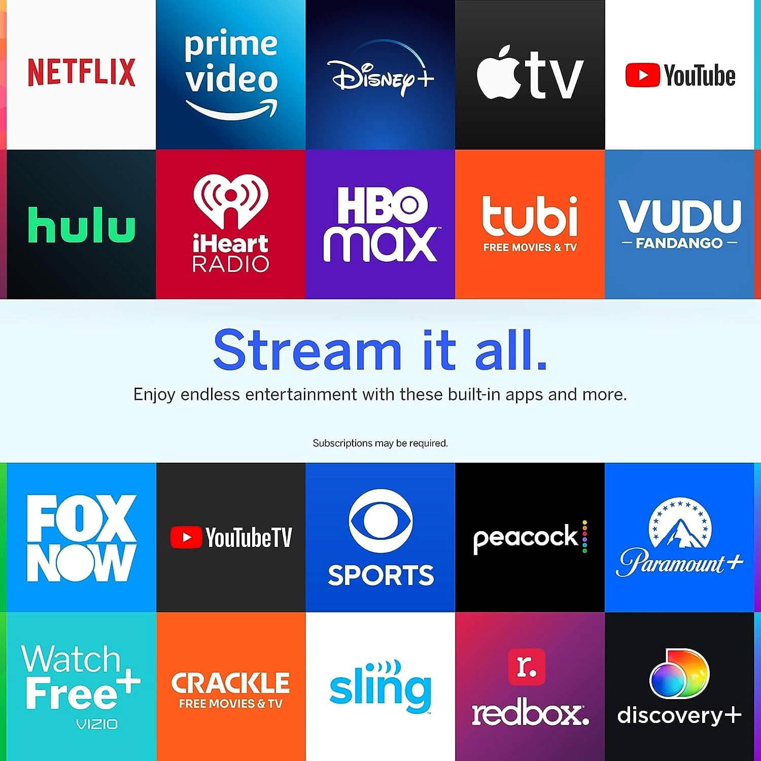 VIZIO 43-Inch M-Series 4K UHD Quantum LED HDR Smart TV (Refurbished) Household Appliances - DailySale