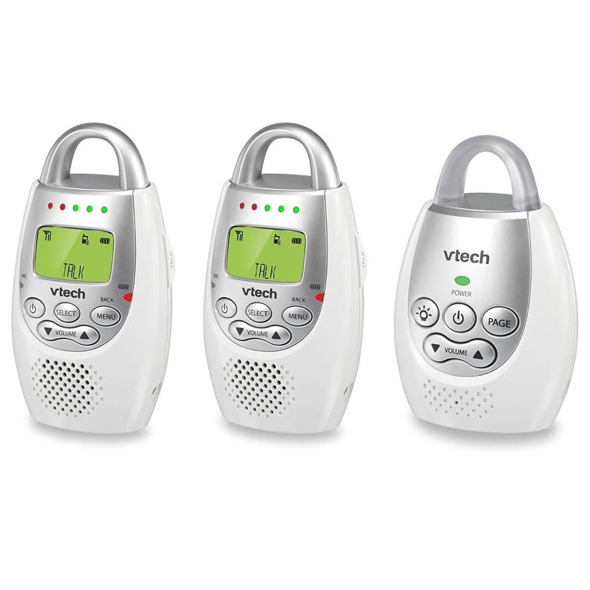 VTech BA72212GY Audio Baby Monitor with 2 Parent Units Gadgets & Accessories - DailySale