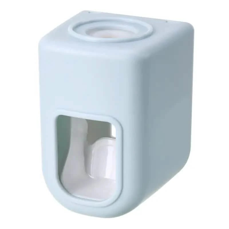 Wall Mounted Automatic Toothpaste Squeezer Bath Blue - DailySale